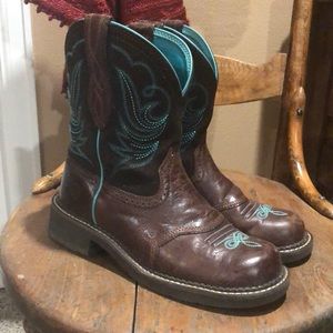 Brown Ariat “Fat Baby” Boots